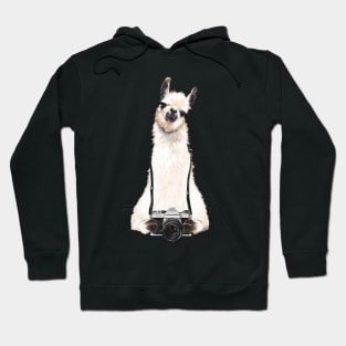 Llama the Photographer Hoodie